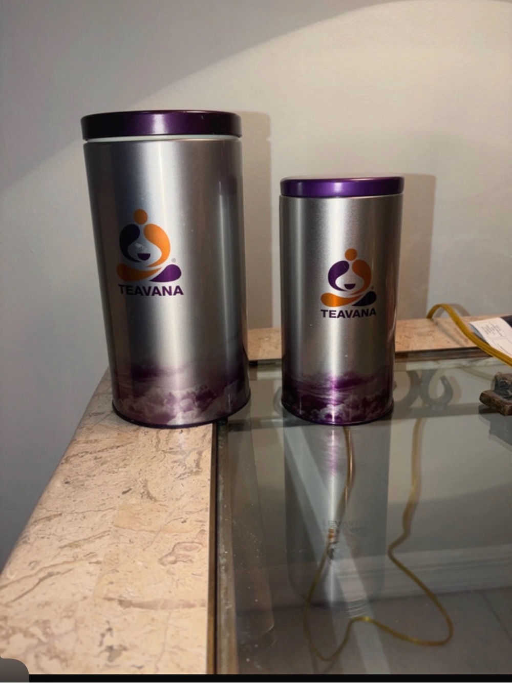 Teavana Classic tea tin set